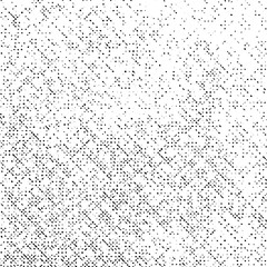 grunge pattern background, texture black and white old grungy vector, overlay dotted design