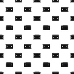 Car battery pattern seamless vector repeat geometric for any web design