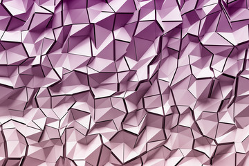 Surface with cracks in pink color