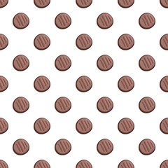 Diet biscuit pattern seamless vector repeat for any web design