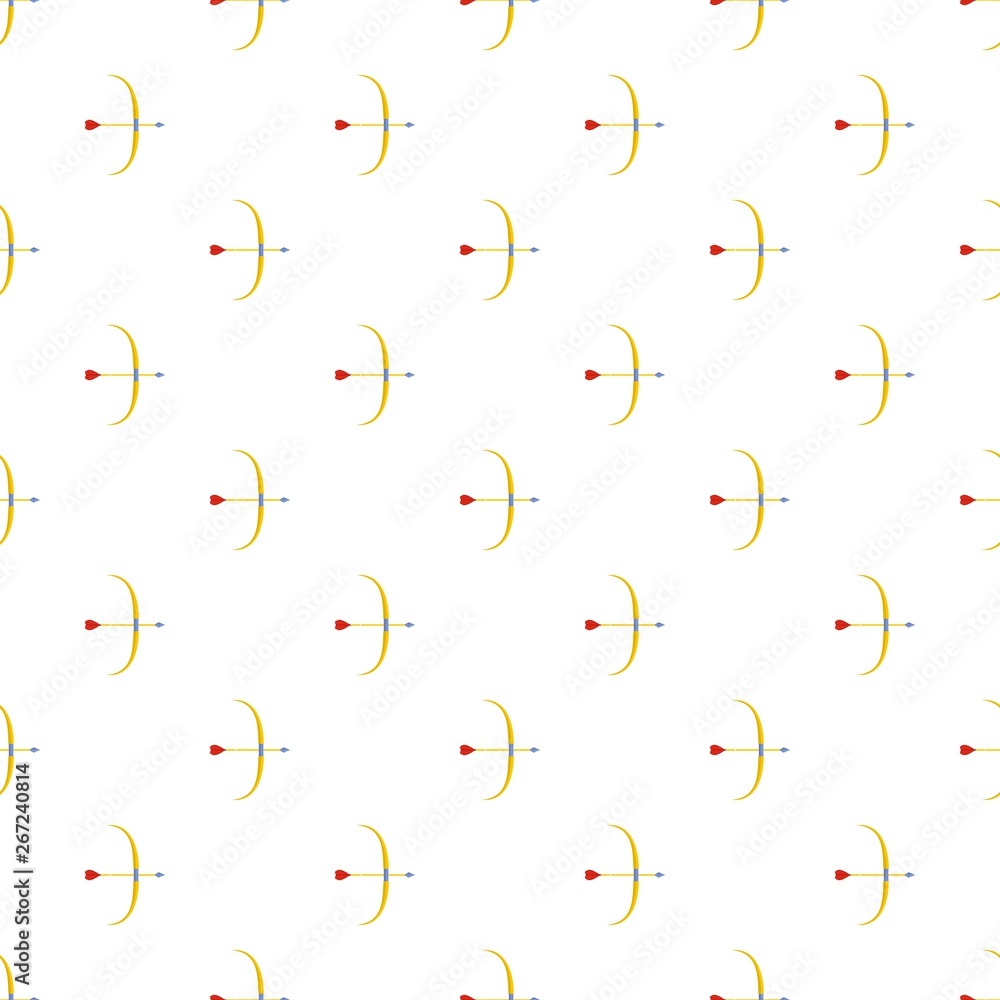 Poster archery ammunition pattern seamless vector repeat for any web design