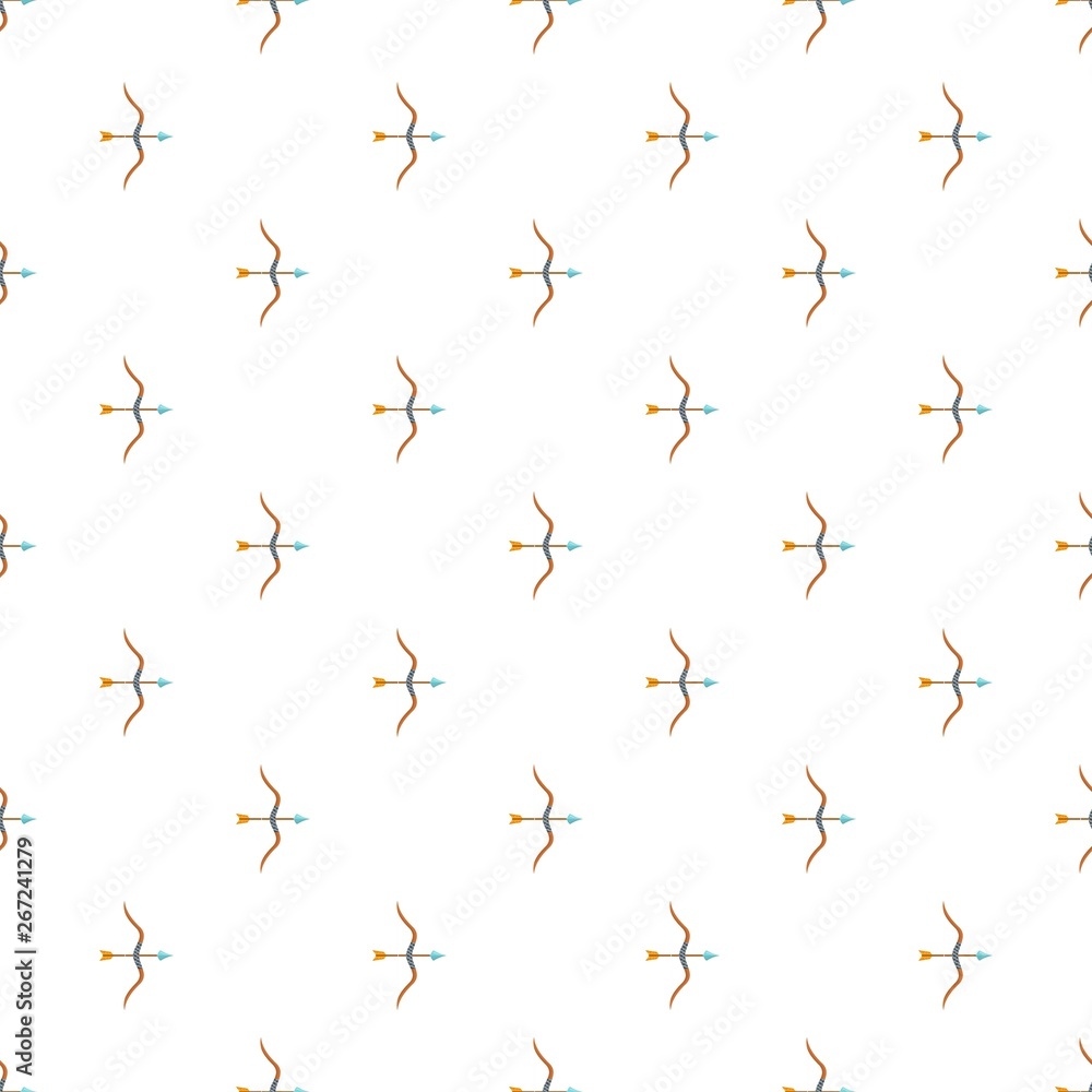 Poster archery sport pattern seamless vector repeat for any web design