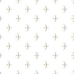 Archery sport pattern seamless vector repeat for any web design