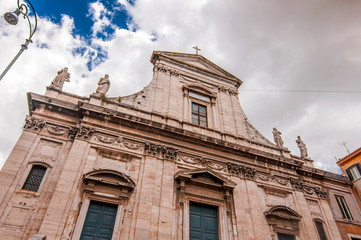 Santi Martina e Luca Church in Rome
