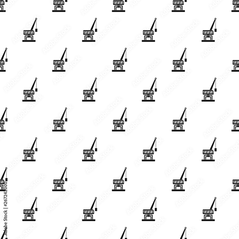 Aufkleber destroy crane pattern seamless vector repeat geometric for any web design