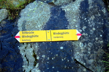 Wandern in den Schweizer Bergen