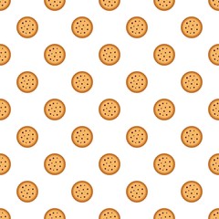 Candy biscuit pattern seamless vector repeat for any web design