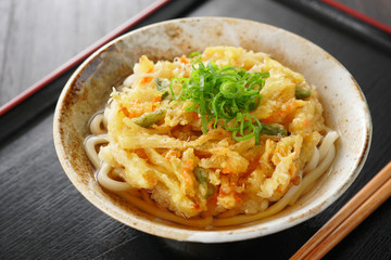 かき揚げうどん