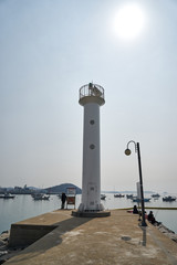 Daebudo Island and Nueseom Island are tourist destinations in Korea.