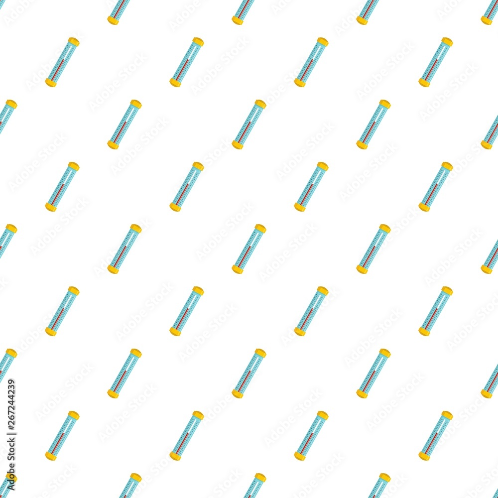 Poster medical thermometer pattern seamless vector repeat for any web design