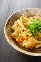 かき揚げ蕎麦