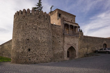 fortress in telavi city georgia