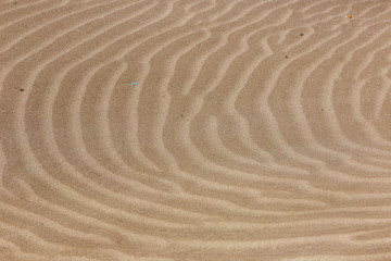 Fototapeta na wymiar Waves in the sand at La Caleta. Lanzarote. Canary Islands. Spain.