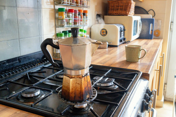 Stovetop Expresso coffee