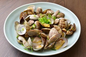 あさりの酒蒸し
