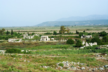 Fototapeta na wymiar Hellenistic theatre in Miletus