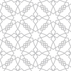 Vector islamic ornament, persian motiff . Seamless ramadan islamic vintage pattern elements . Geometric circular ornamental arabic floral symbol vector .