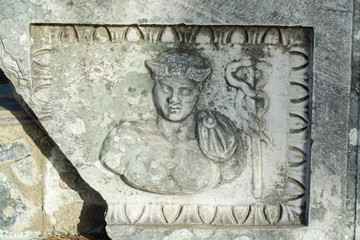 Hellenistic theatre in Miletus animal and human figures  (19)