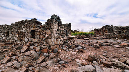  Ruined old city in the mountains