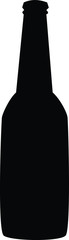 Alcohol bottle silhouette