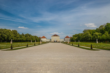 Beautfiul City Panorama Views On Munich Bavaria Germany