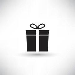 gift box on white background