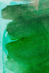 Fototapeta premium green watercolor background