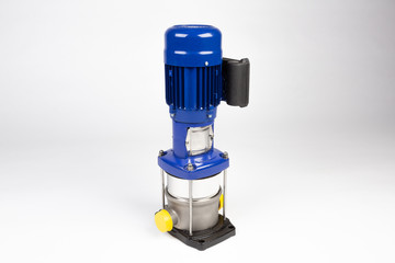 Multistage high-pressure pump.