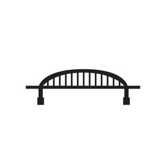 bridge icon black on white background