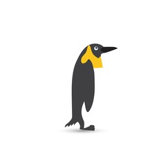 Fototapeta na wymiar Cartoon Penguin Icon
