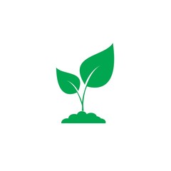 Fototapeta na wymiar plant icon. sign design