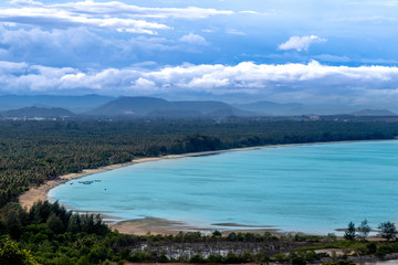 Sea and sky views in Thailand