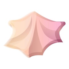Obraz premium Sweet meringue icon. Cartoon of sweet meringue vector icon for web design isolated on white background