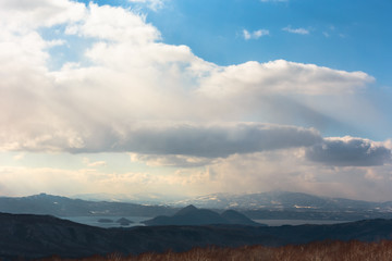 北海道洞爺湖の風景