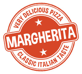 Margherita Italian Pizza Stamp