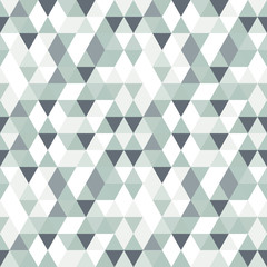 Triangles seamless pattern . Vector geometric background.