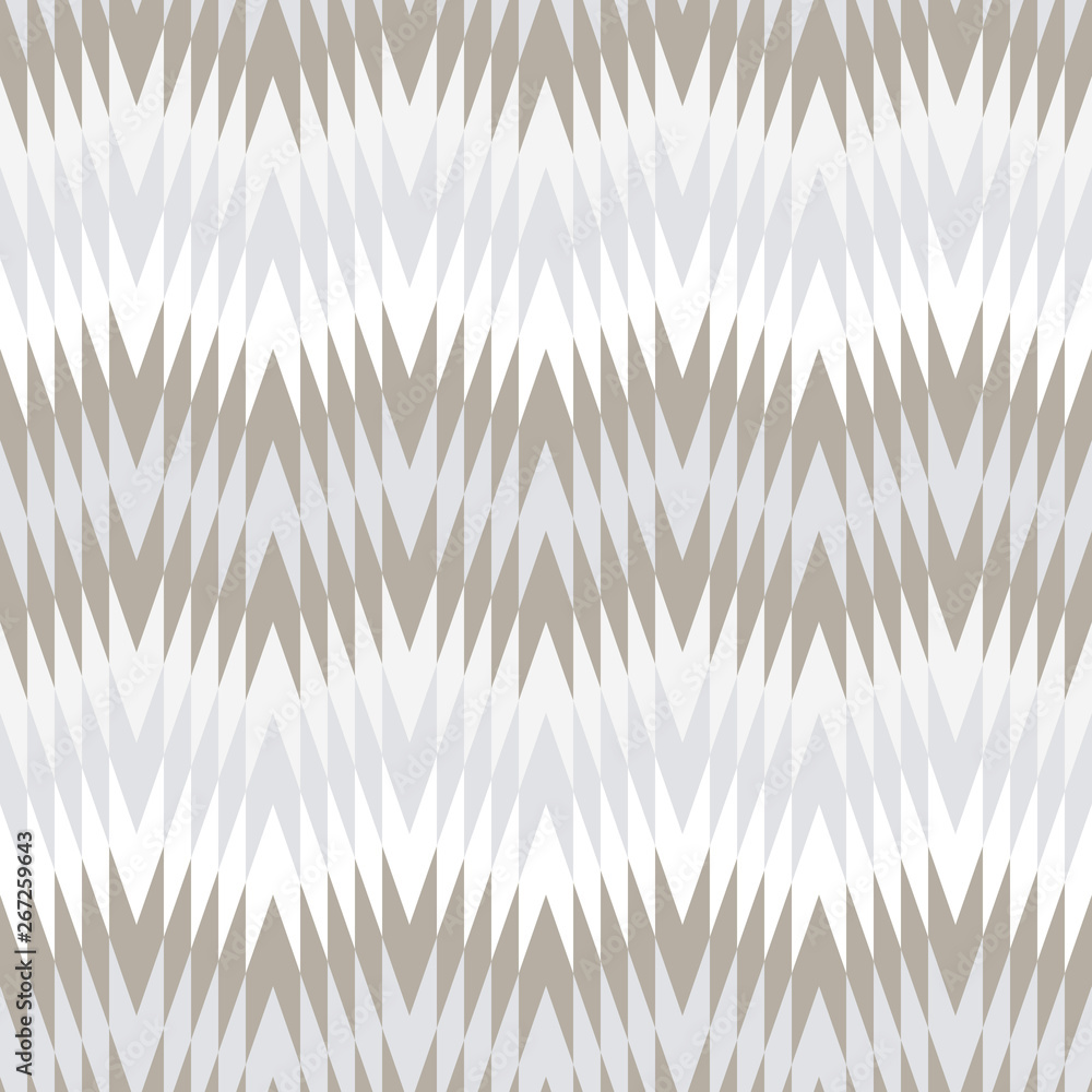 Poster ..Abstract retro pattern of geometric shapes. Neutral  mosaic backdrop. Geometric   background with zig zags and triangles, vector