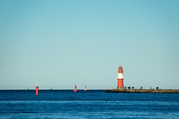 Mole an der Ostseek&uuml;ste in Warnem&uuml;nde