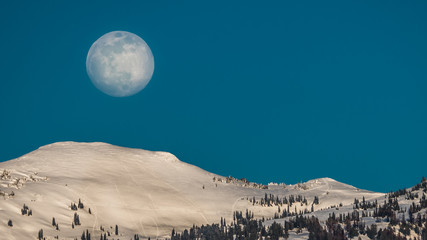 Council Mountain Full Moon