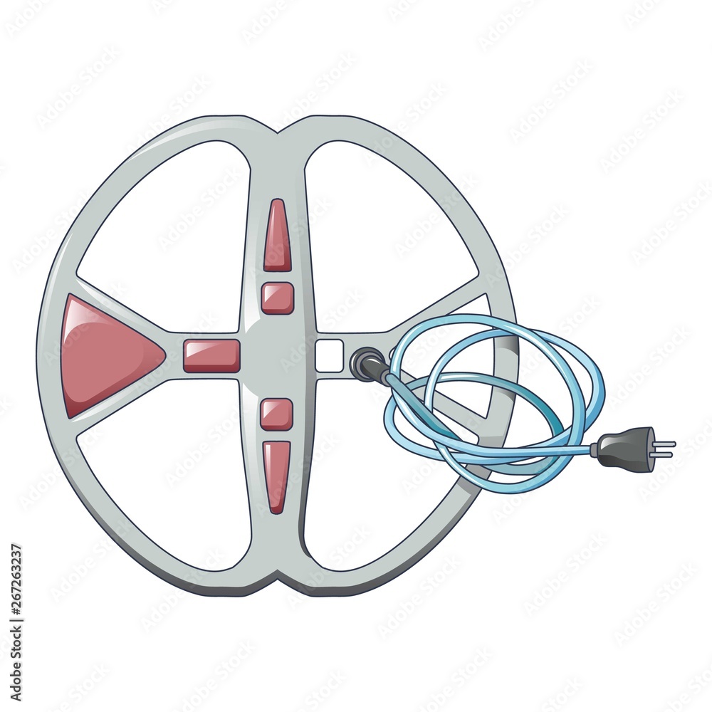 Poster wire cord icon. cartoon of wire cord vector icon for web design isolated on white background