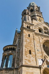 Kaiser Wilhelm Memorial Church in Berlin, Germany.