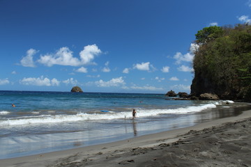 paysages de la mer caraibes
