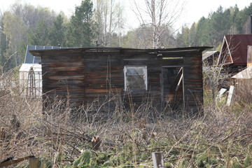 abandoned house