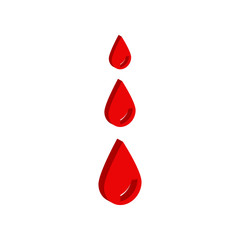 Fototapeta premium Bleeding icon.Isometric and 3D view.