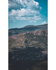 view of mountains