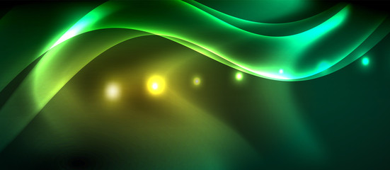 Glowing shiny light abstract background