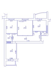 2d floor plan. Black&white floor plan. Floorplan
