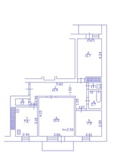 2d floor plan. Black&white floor plan. Floorplan