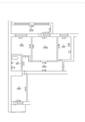 2d floor plan. Black&white floor plan. Floorplan