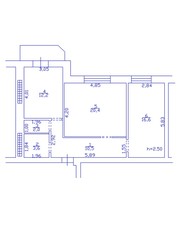 2d floor plan. Black&white floor plan. Floorplan